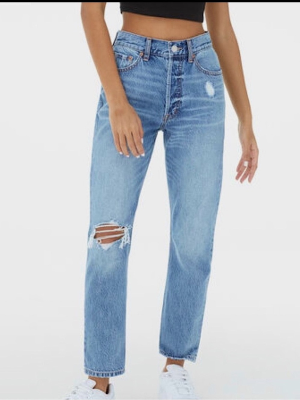 Aero 90s super high rise straight leg sz 18R